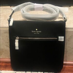 Kate Spade Elegant Black Crossbody Bag
